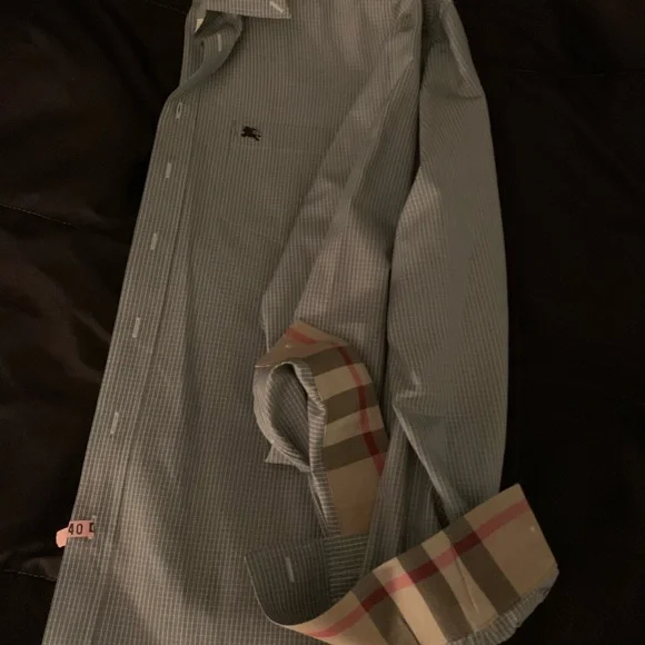 Burberry Botton Down Mens Collar Shirt